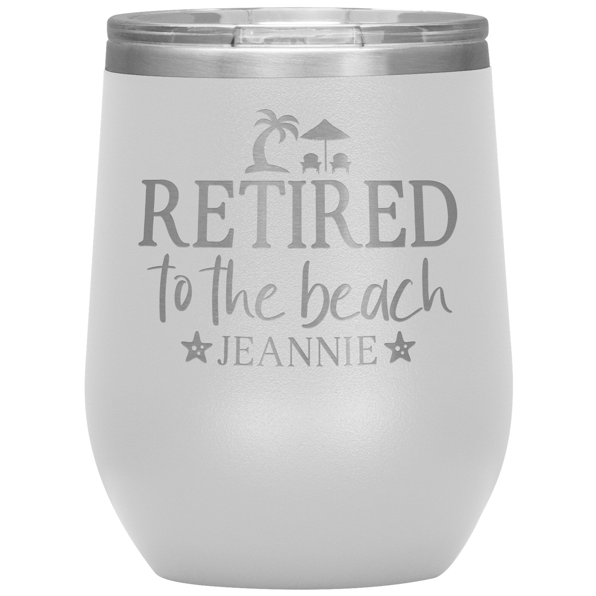 Retired to the Beach Tumbler
