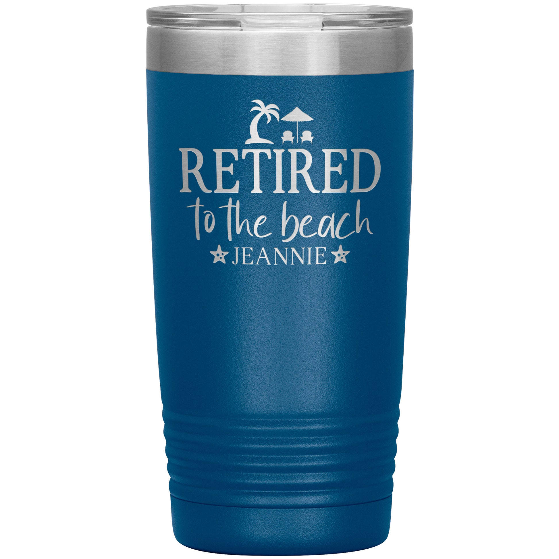 Retired to the Beach Tumbler
