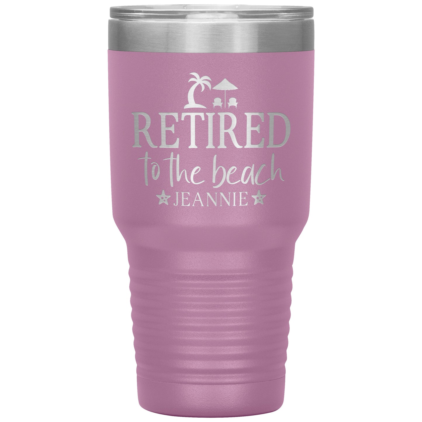 Retired to the Beach Tumbler
