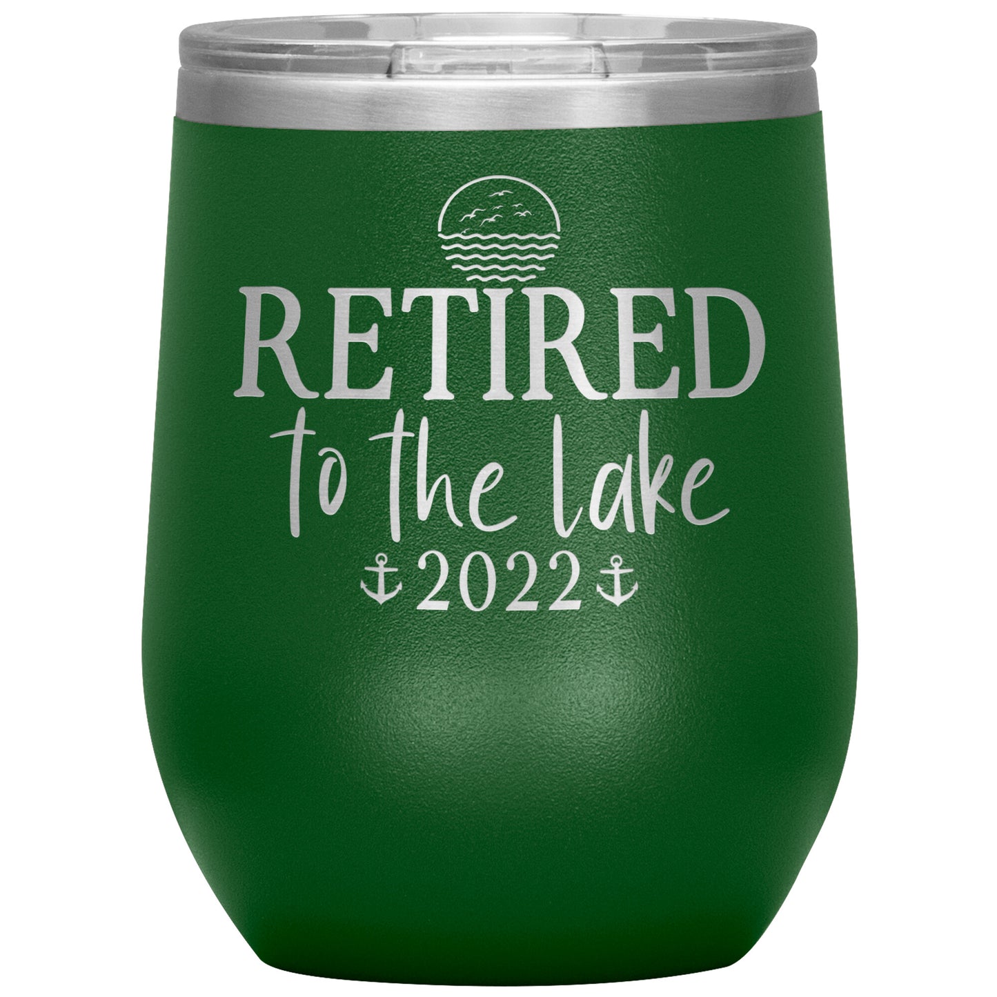 Retired to the Lake Tumbler