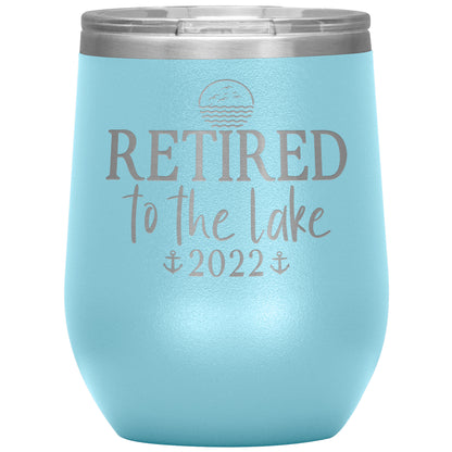 Retired to the Lake Tumbler