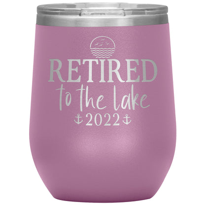 Retired to the Lake Tumbler