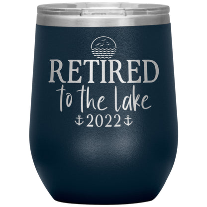 Retired to the Lake Tumbler