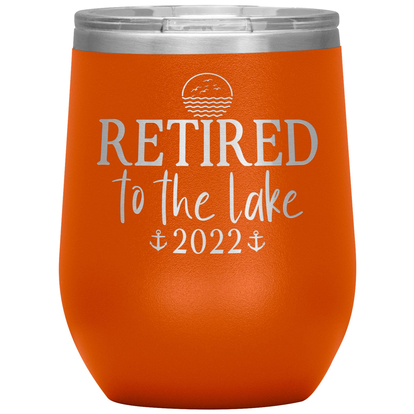 Retired to the Lake Tumbler