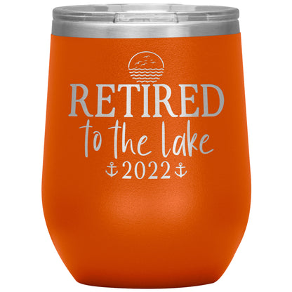 Retired to the Lake Tumbler