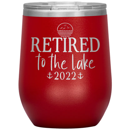 Retired to the Lake Tumbler
