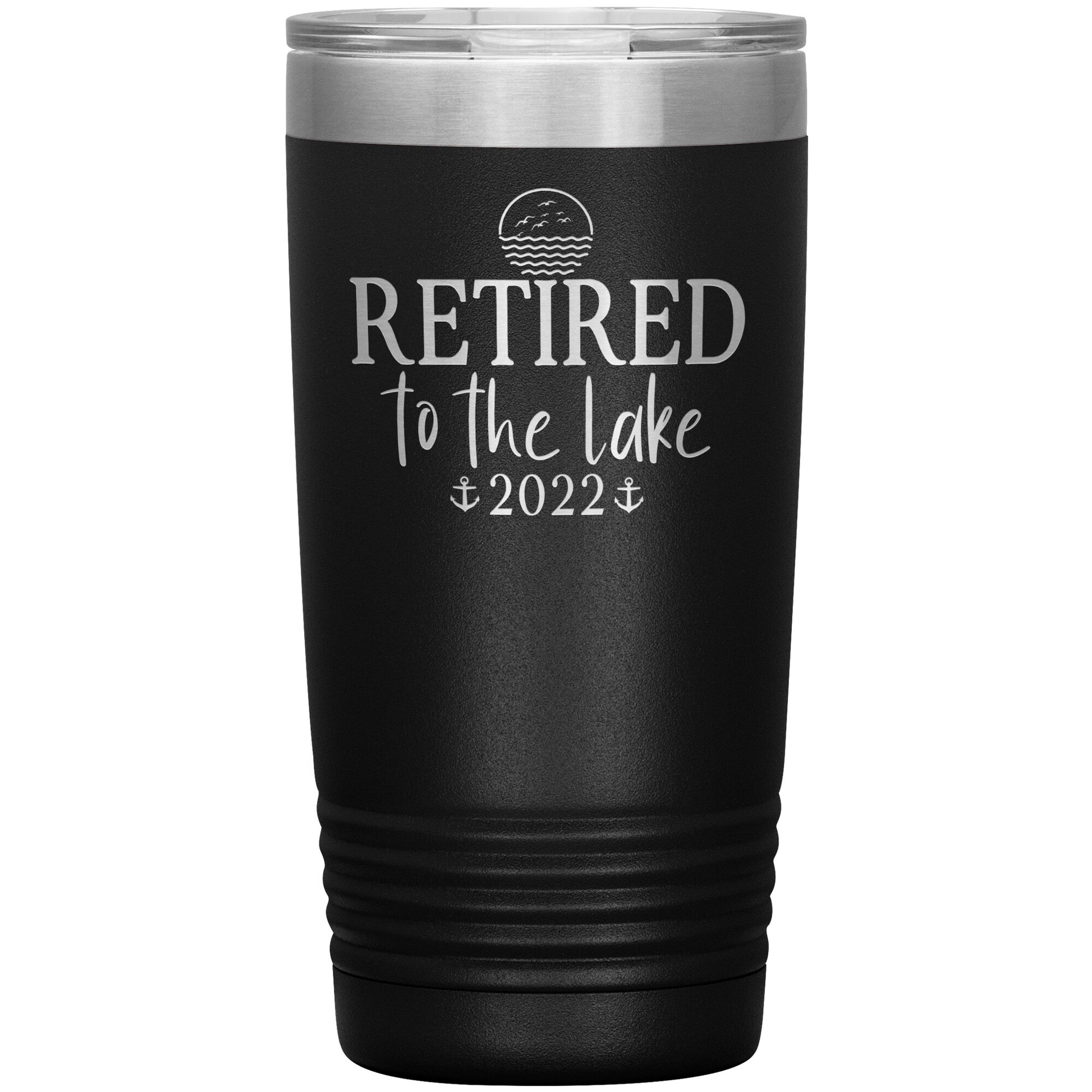 Retired to the Lake Tumbler