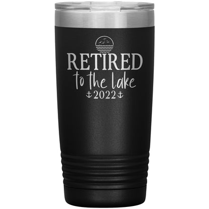 Retired to the Lake Tumbler