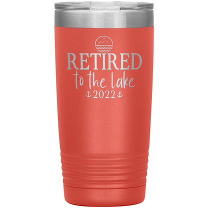 Retired to the Lake Tumbler