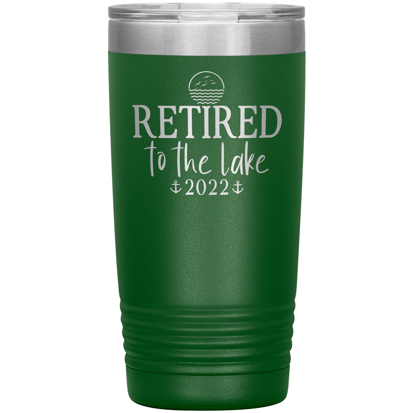 Retired to the Lake Tumbler