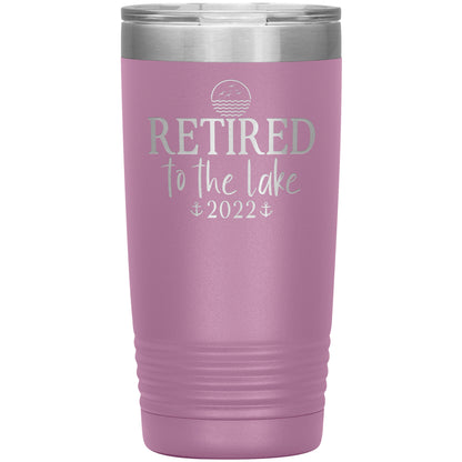 Retired to the Lake Tumbler