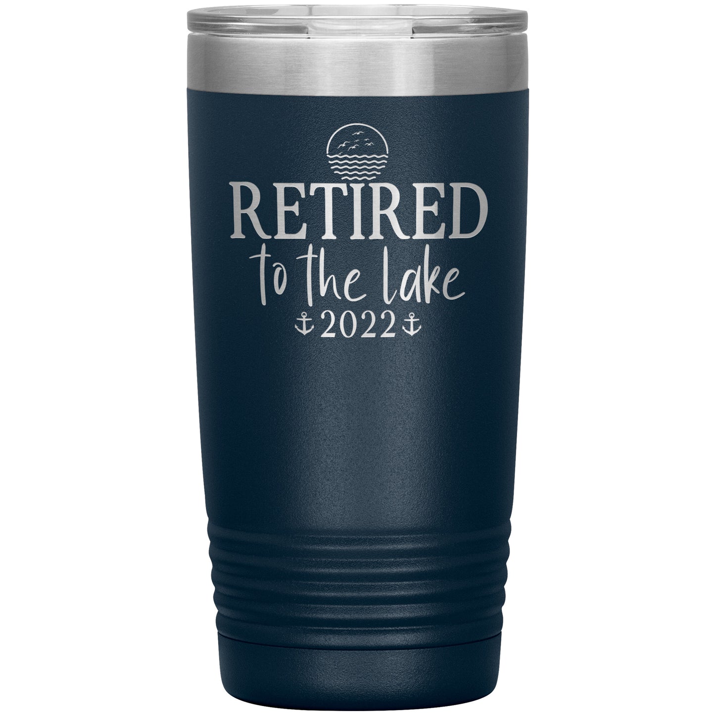 Retired to the Lake Tumbler
