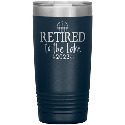 Retired to the Lake Tumbler