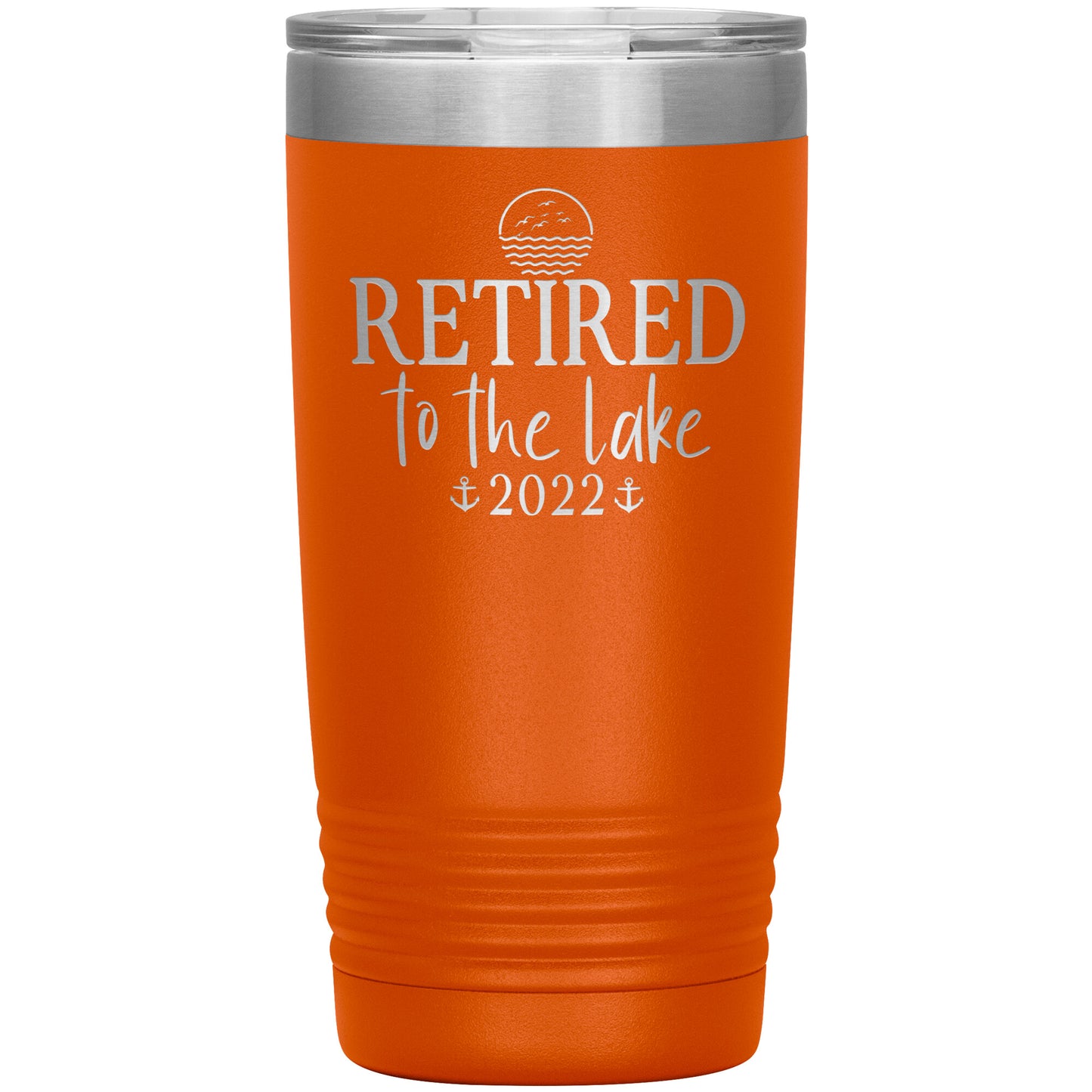 Retired to the Lake Tumbler