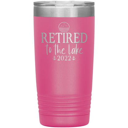 Retired to the Lake Tumbler
