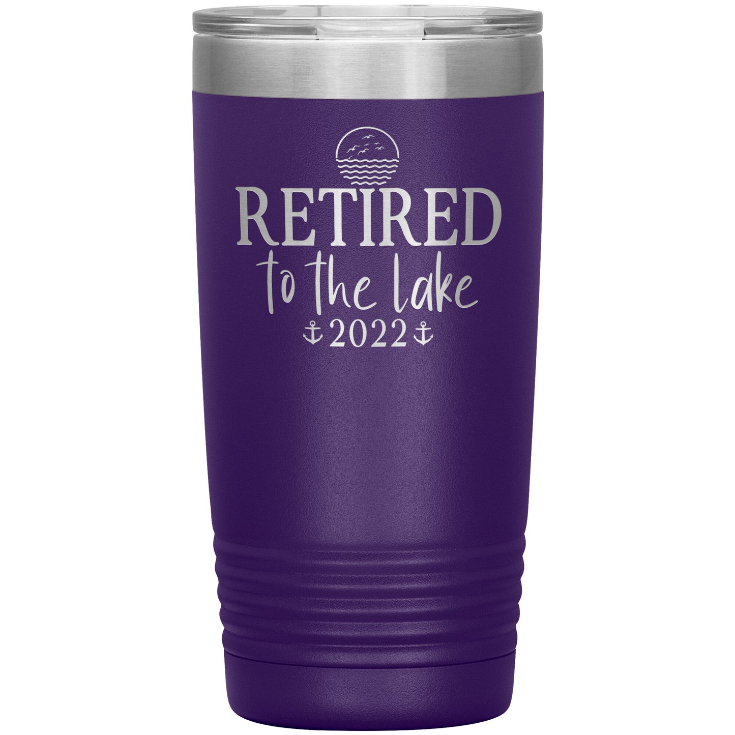 Retired to the Lake Tumbler