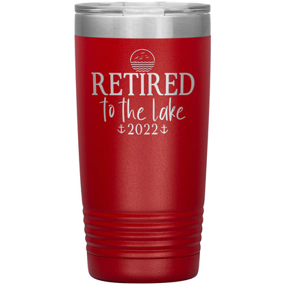 Retired to the Lake Tumbler