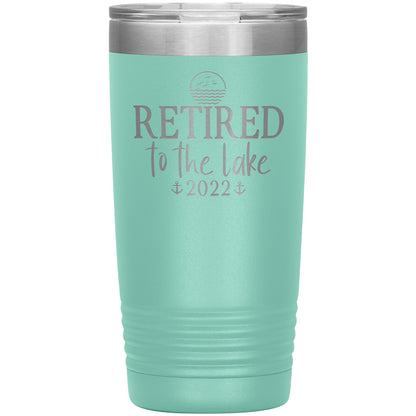 Retired to the Lake Tumbler