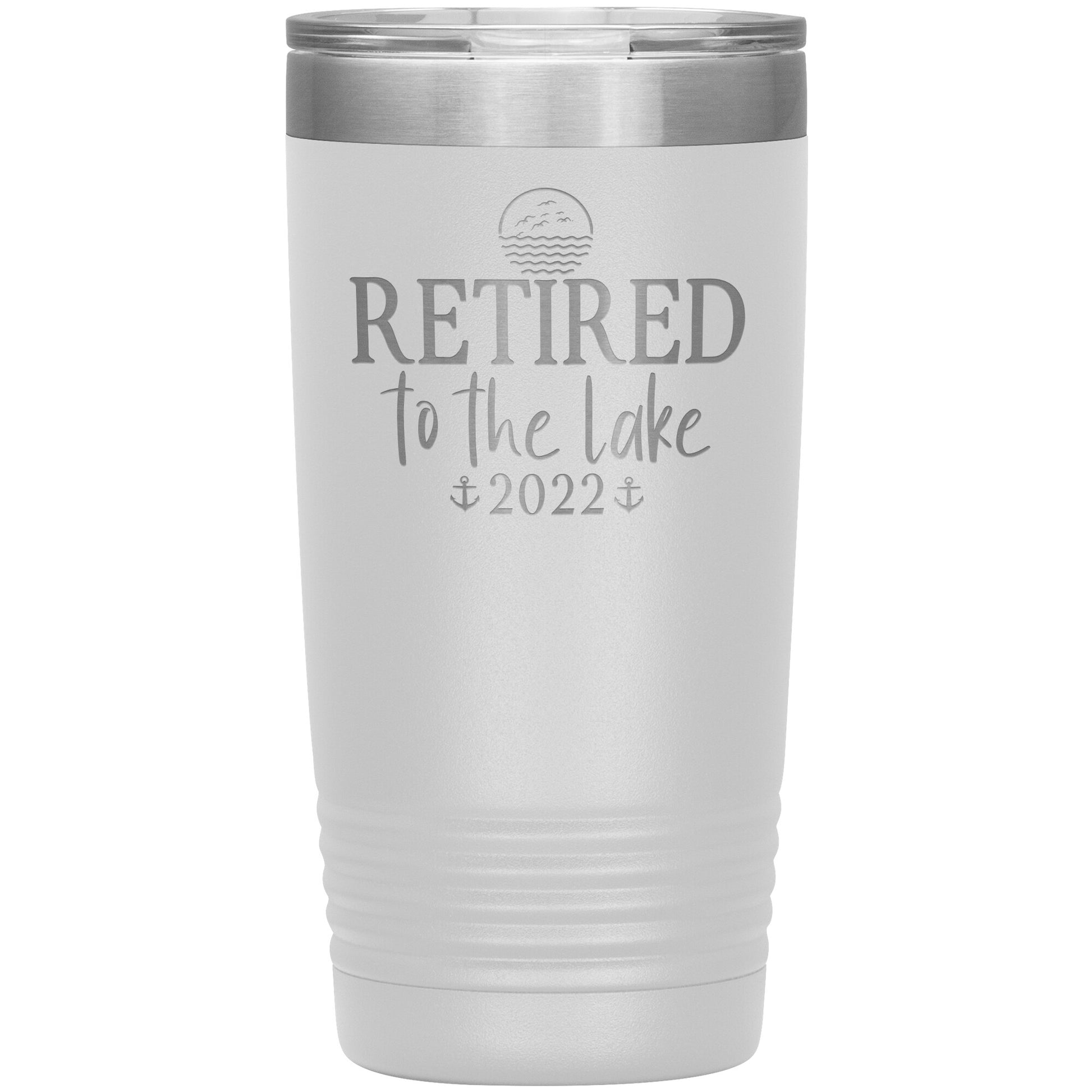 Retired to the Lake Tumbler