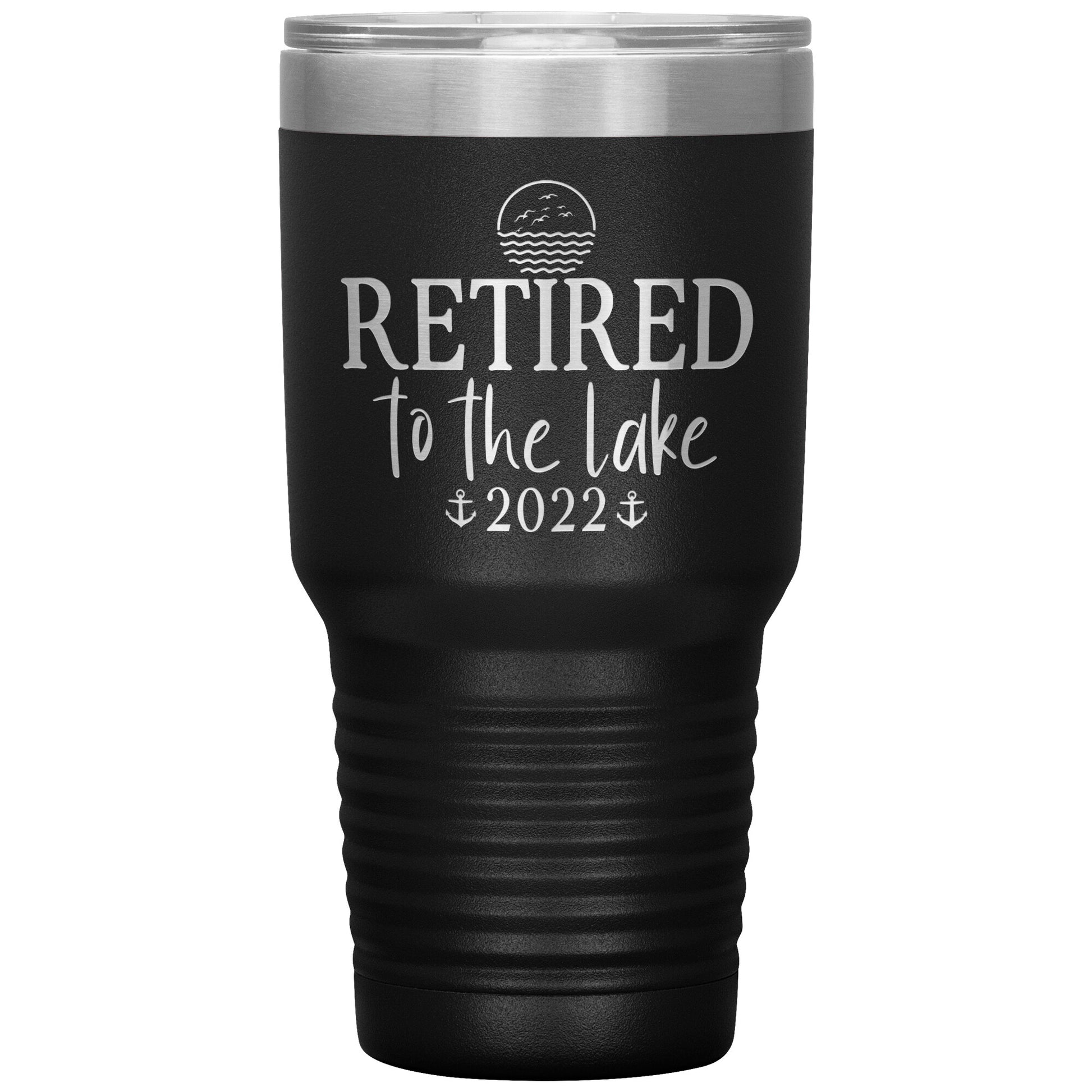 Retired to the Lake Tumbler