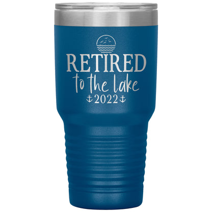 Retired to the Lake Tumbler