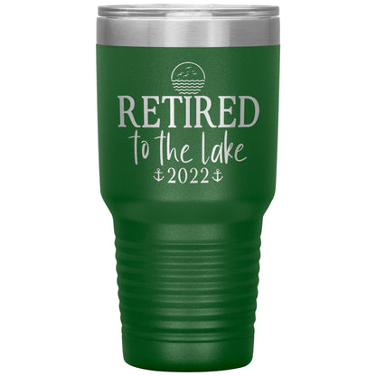 Retired to the Lake Tumbler