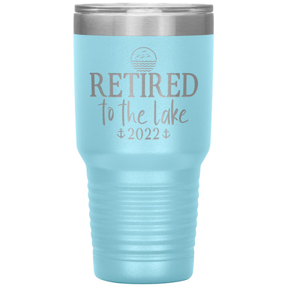 Retired to the Lake Tumbler