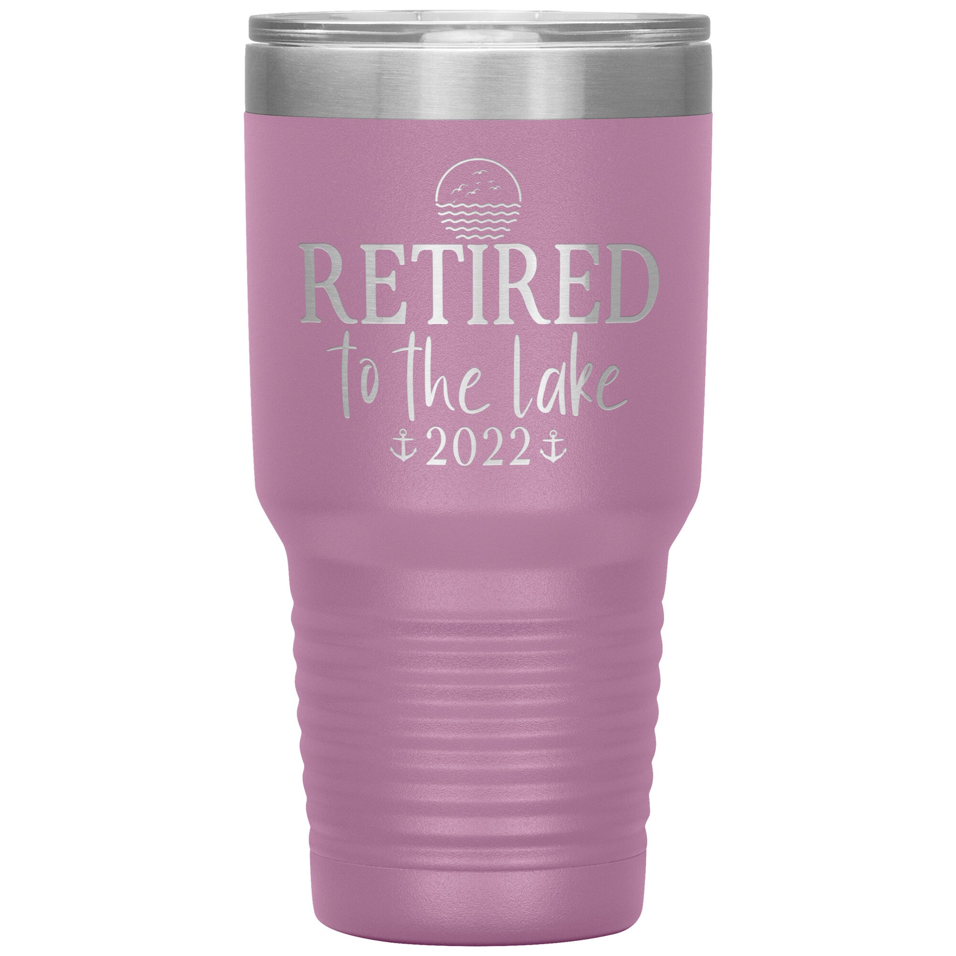 Retired to the Lake Tumbler