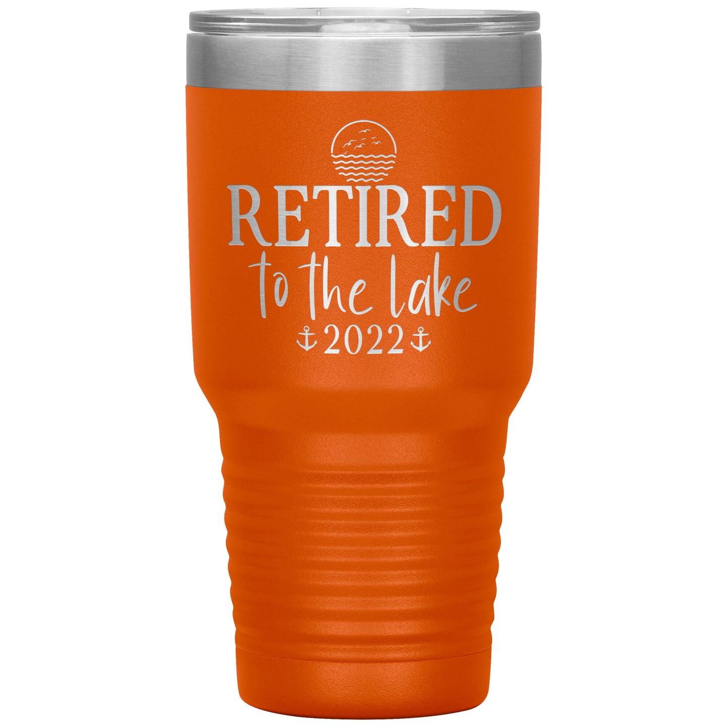 Retired to the Lake Tumbler