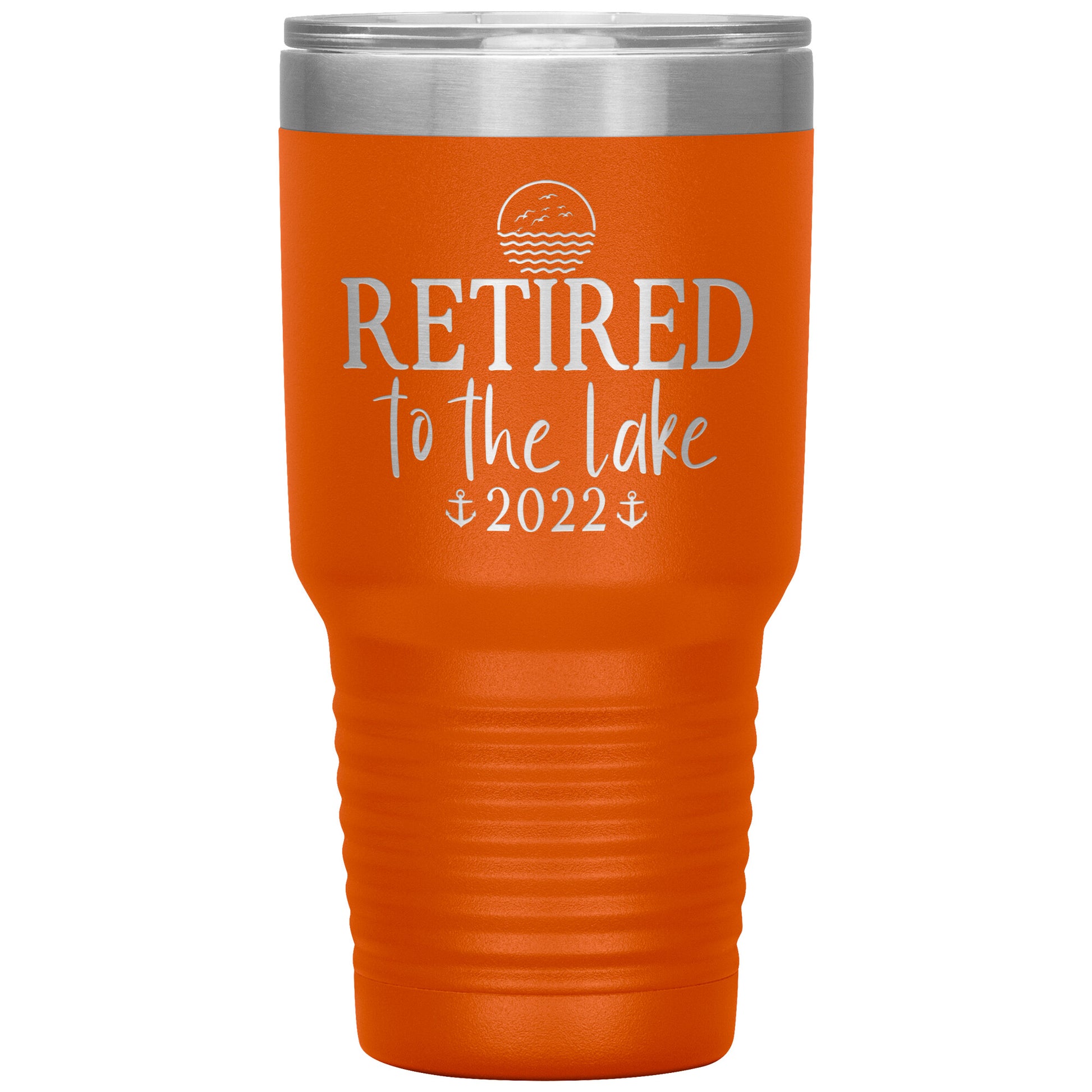 Retired to the Lake Tumbler