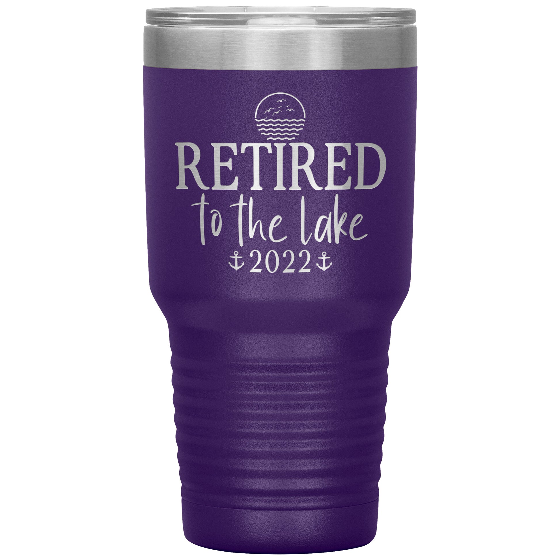 Retired to the Lake Tumbler