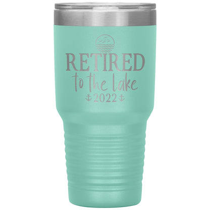 Retired to the Lake Tumbler