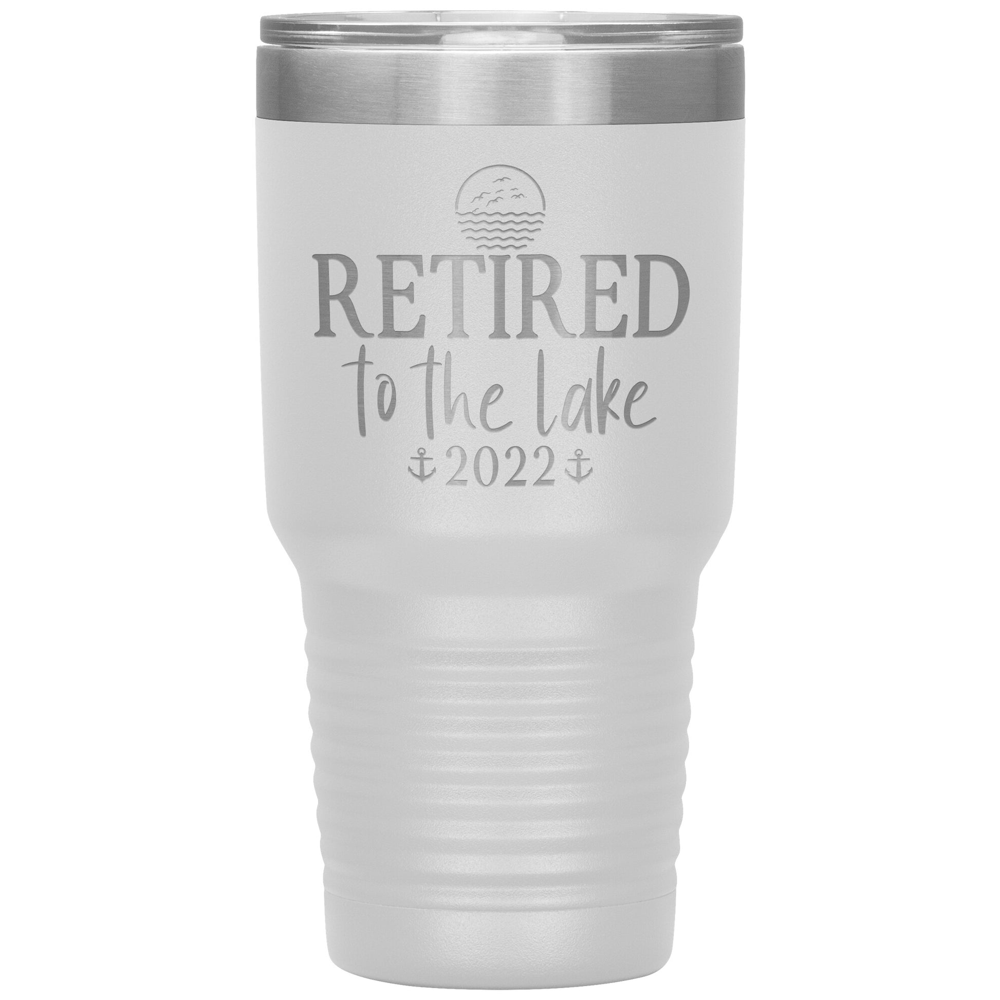 Retired to the Lake Tumbler
