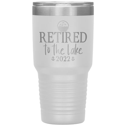 Retired to the Lake Tumbler