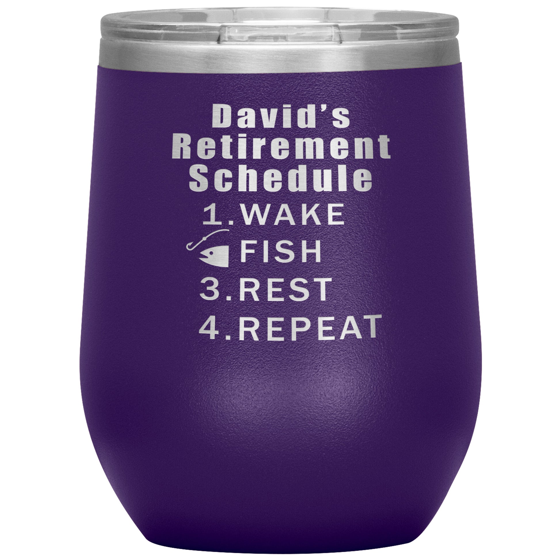 Retirement Schedule Fishing Tumbler