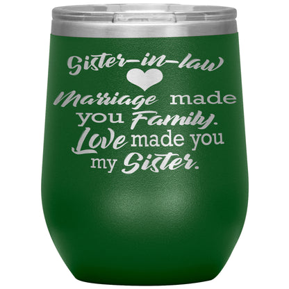 Sister-in-law Marriage Tumbler