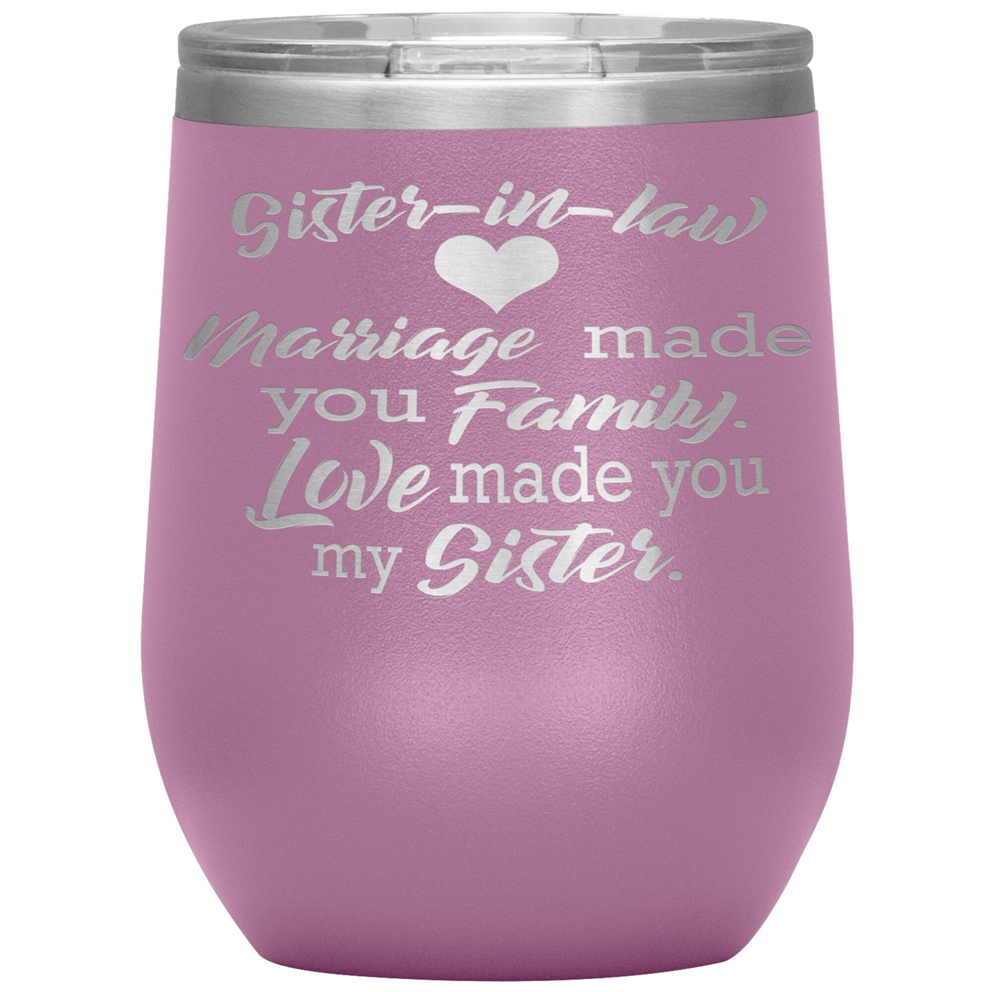 Sister-in-law Marriage Tumbler