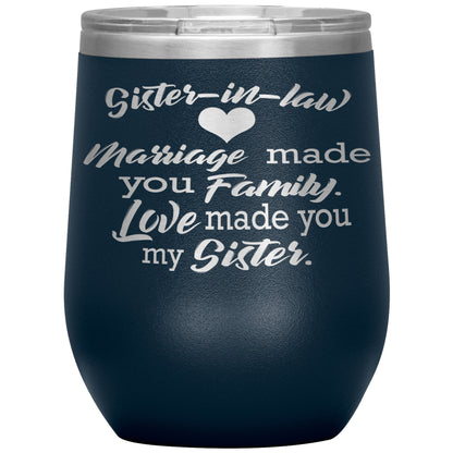 Sister-in-law Marriage Tumbler