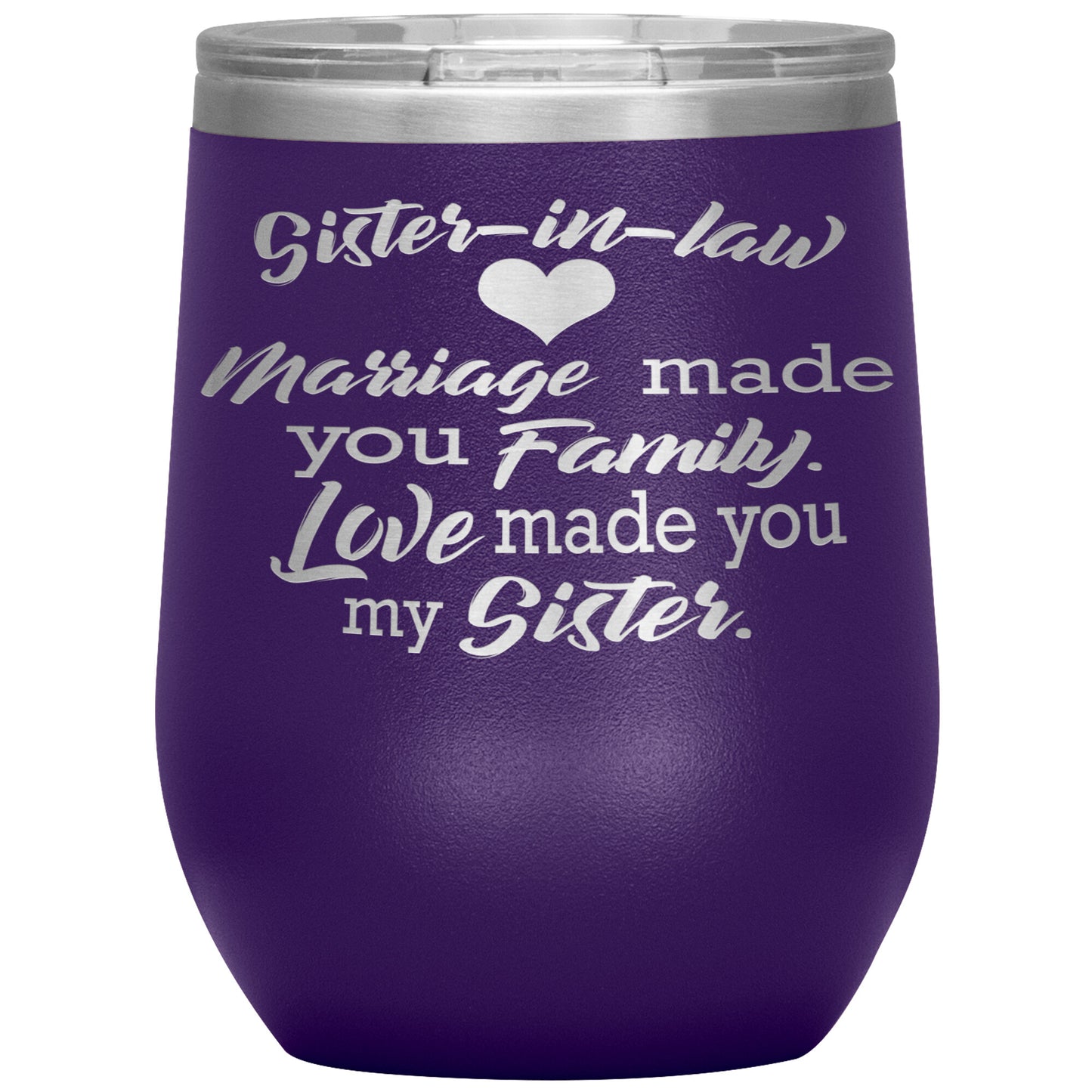 Sister-in-law Marriage Tumbler
