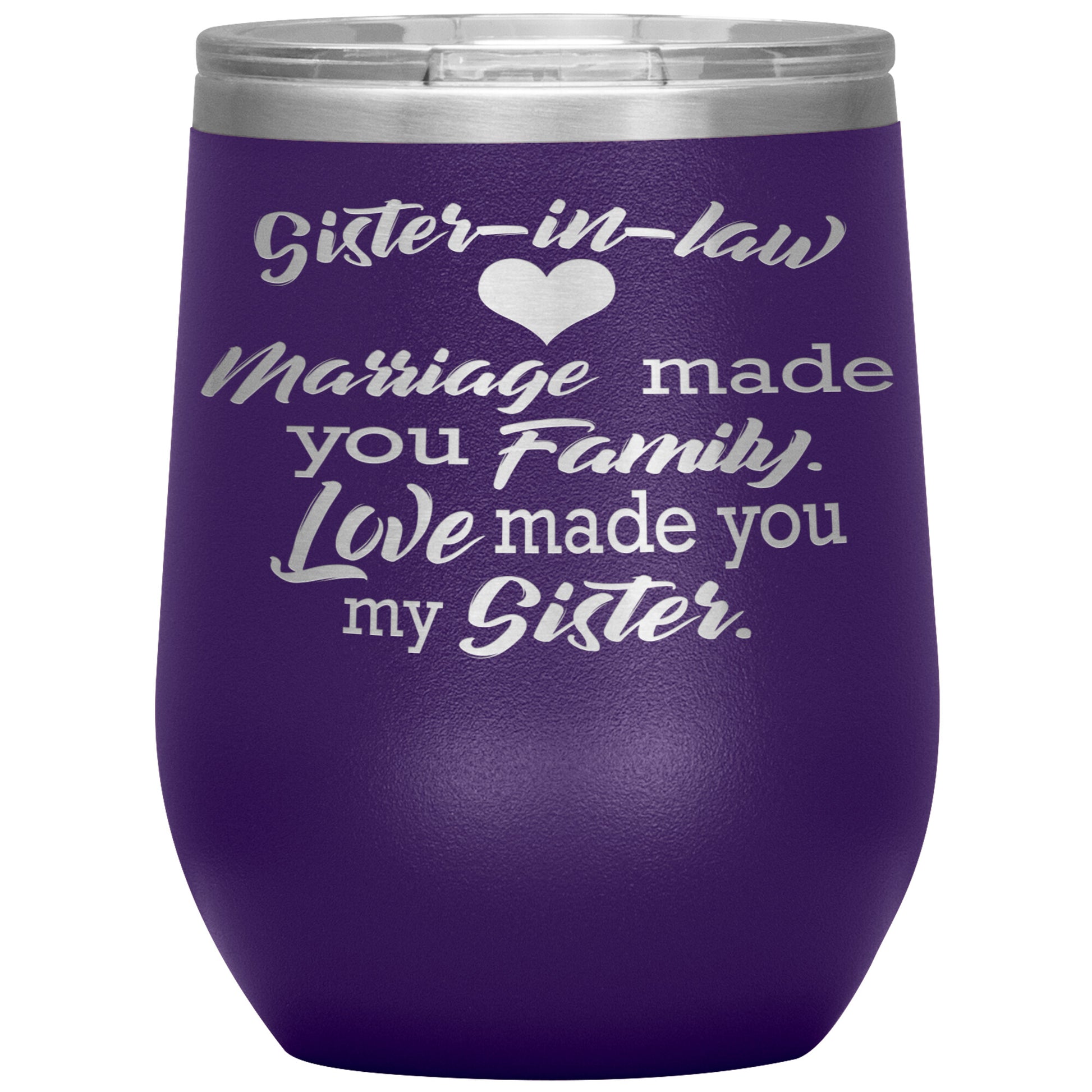 Sister-in-law Marriage Tumbler