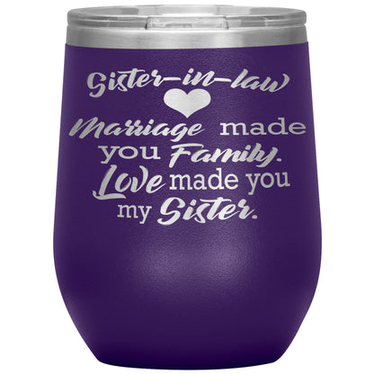 Sister-in-law Marriage Tumbler