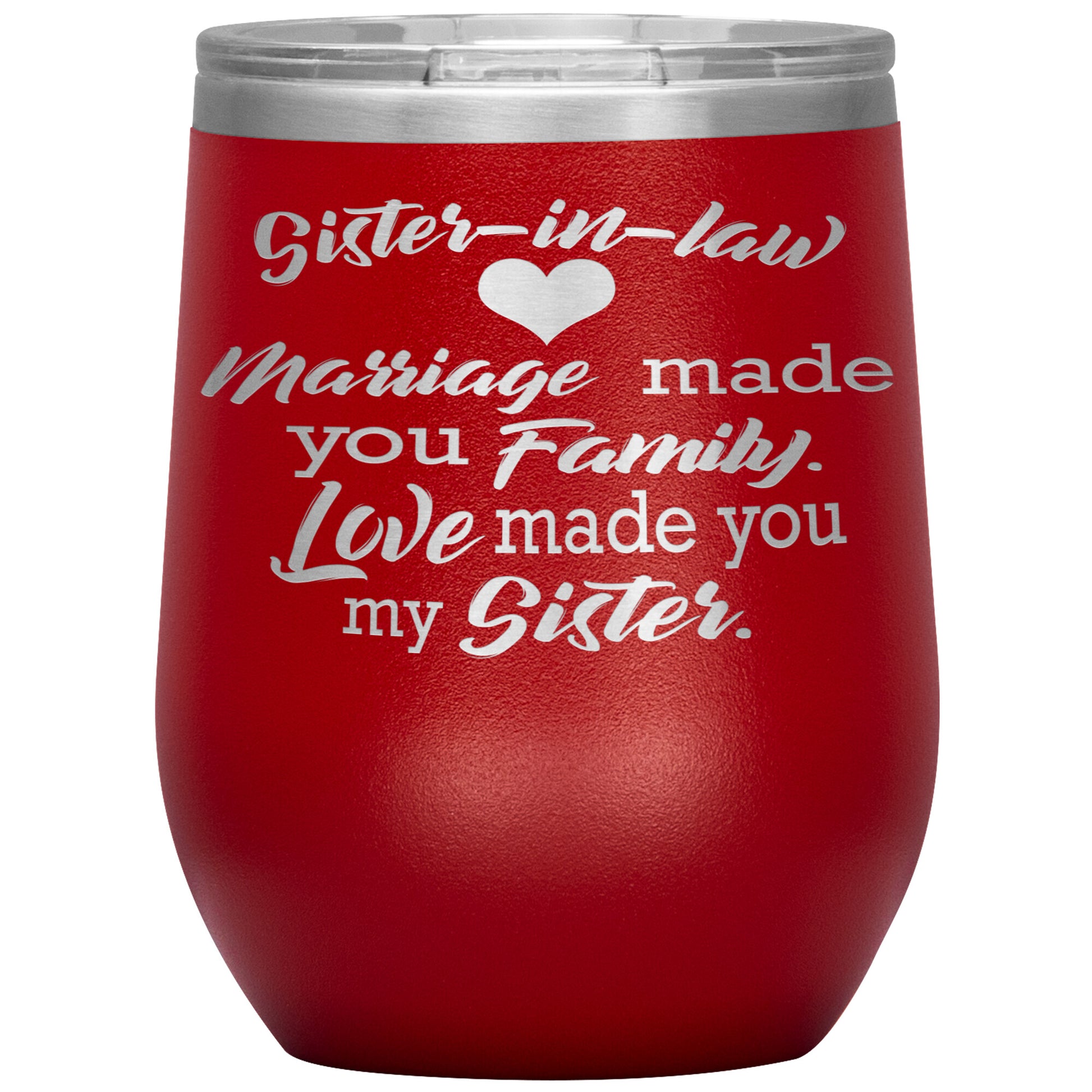 Sister-in-law Marriage Tumbler