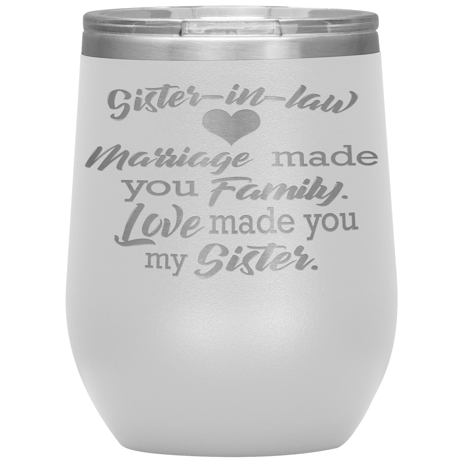 Sister-in-law Marriage Tumbler