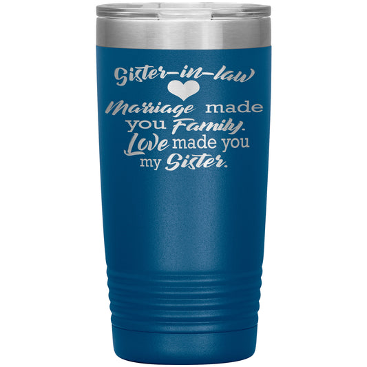 Sister-in-law Marriage Tumbler