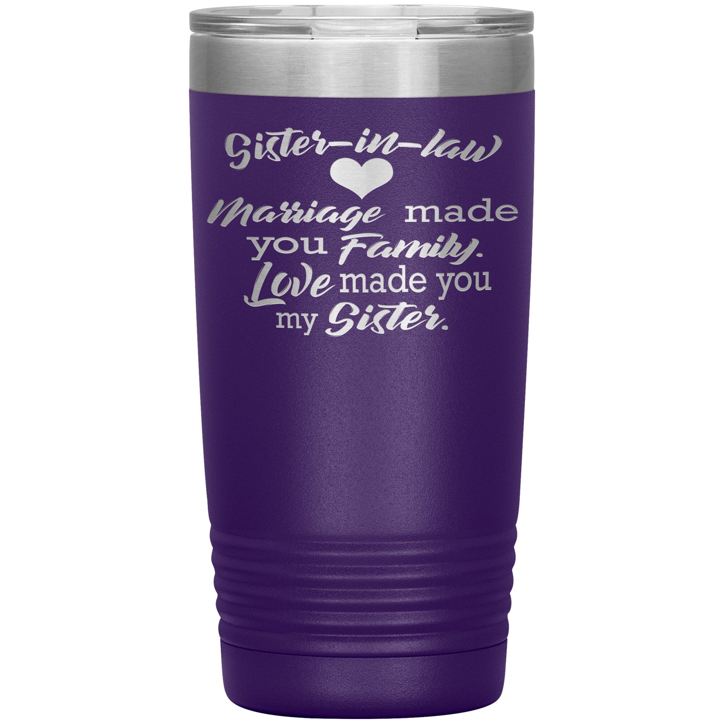 Sister-in-law Marriage Tumbler