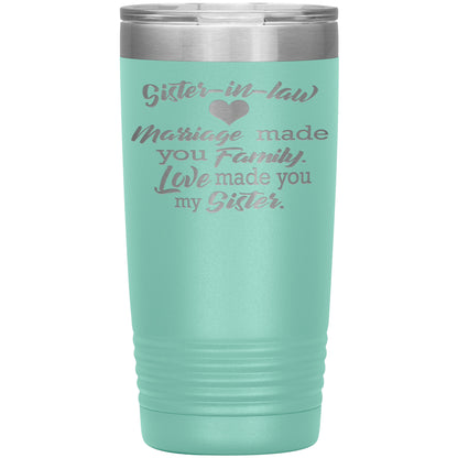 Sister-in-law Marriage Tumbler