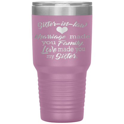 Sister-in-law Marriage Tumbler