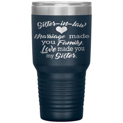 Sister-in-law Marriage Tumbler