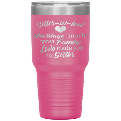 Sister-in-law Marriage Tumbler