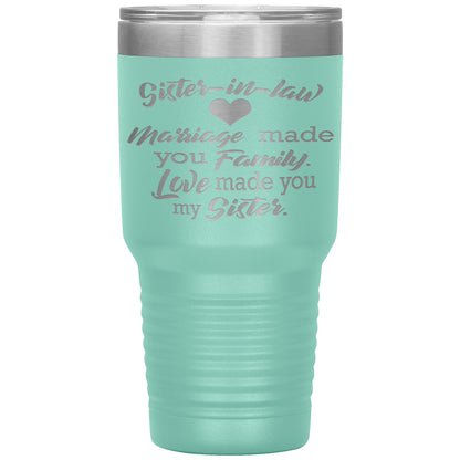 Sister-in-law Marriage Tumbler
